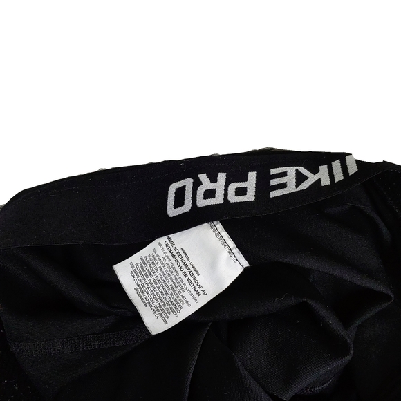 Nike Pro Dri Fit Womens Black Capri Leggings - Picture 3 of 3